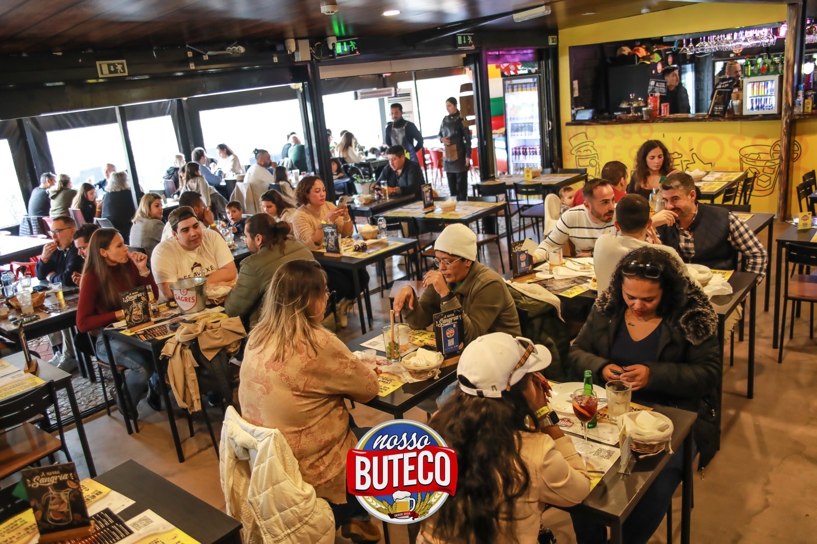 Casa cheia no Nosso Buteco